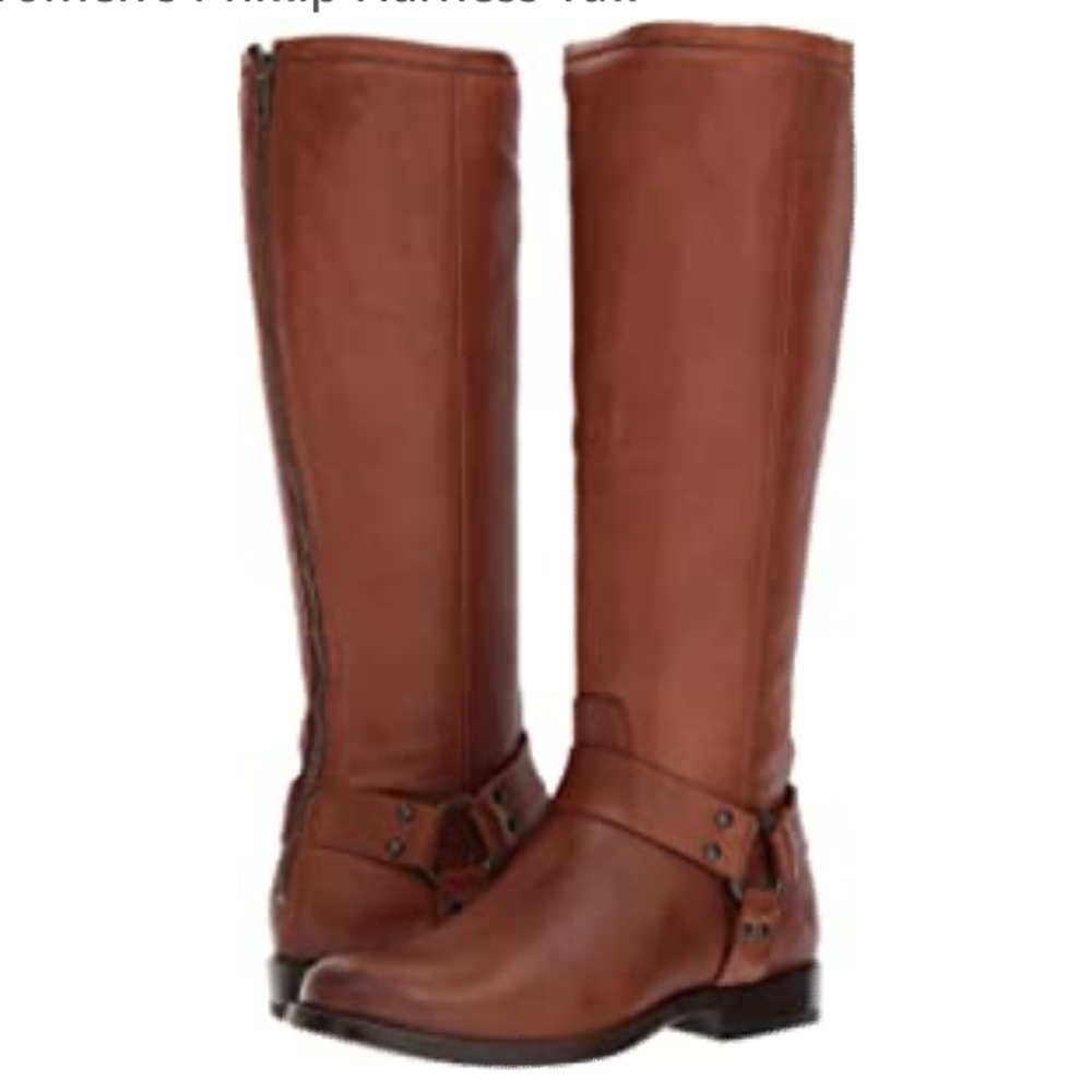 Frye Phillip Studded Harness Boots